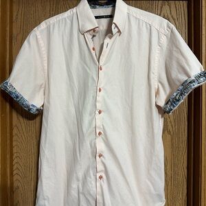 Hammer made men’s short sleeve button down shirt
